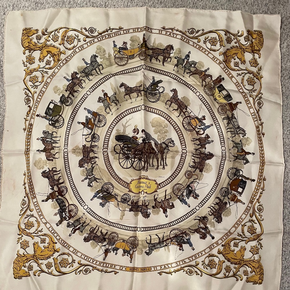 Hermés Silk Scarf